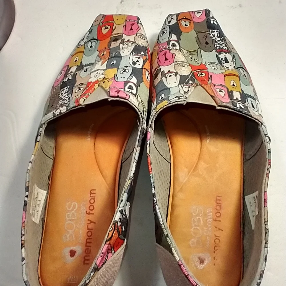 BOBS by Skechers for Dogs Slip On Casual Shoes Women's sz 10 - Picture 8 of 10